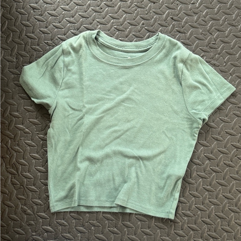 Hollister Dusty Green baby Tee